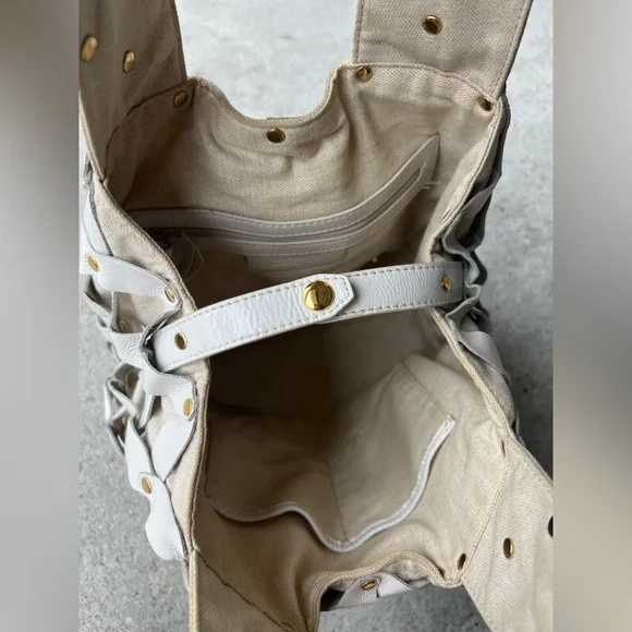 michael kors braided woven shoulder bag - Picture 2 of 5